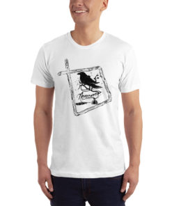 Crossedink - raven  |  American Apparel